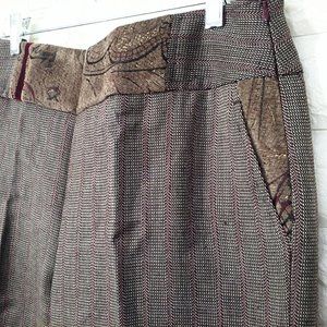 Roth LeCover Wool Tweed Trousers Sz-8